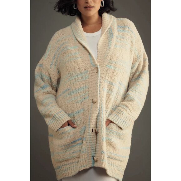 Anthropologie Sweaters - NWT Size XL (P2P 30") -Anthro Oversized Cardigan Sweater made in Italy (US$ 198)